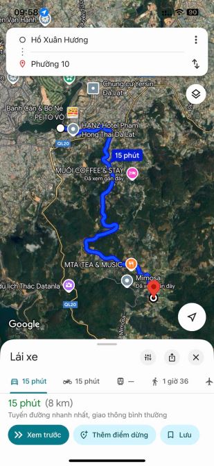 Chỉ 4tr1/m2 có ngay 500m2 Ngang 35m đất tại P10 Tp Đà Lạt - 3