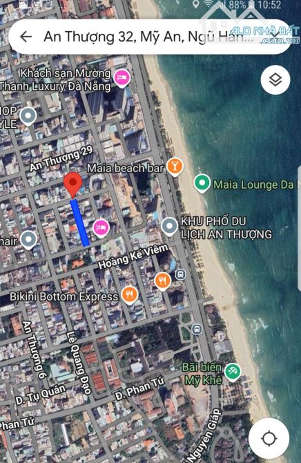 PHỐ TÂY! BÁN ĐẤT 2 LÔ LIỀN KỀ 155M² - 37,99 TỶ - MT AN THƯỢNG 32 - Q. NGŨ HÀNH SƠN - 3