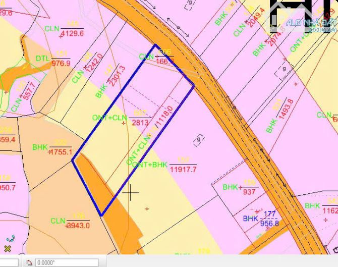 BÁN ĐẤT 2 MẶT TIỀN SÔNG XOÀI, PHÚ MỸ 4100M2 GIÁ 15 TỶ CÓ 400 THỔ CƯ - 3