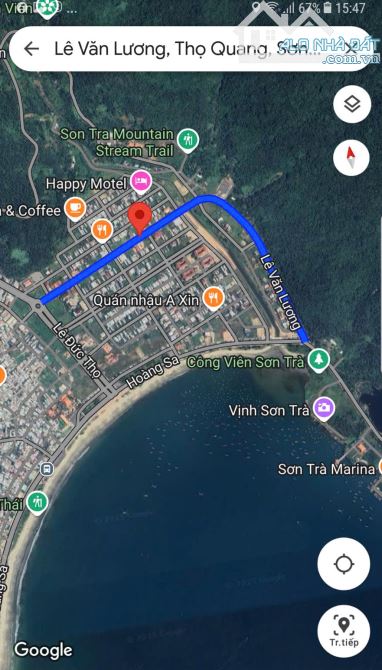 VIP! BÁN ĐẤT 2 MẶT TIỀN 410M2 – 54,99 TỶ - MT LÊ VĂN LƯƠNG - Q. SƠN TRÀ - 3