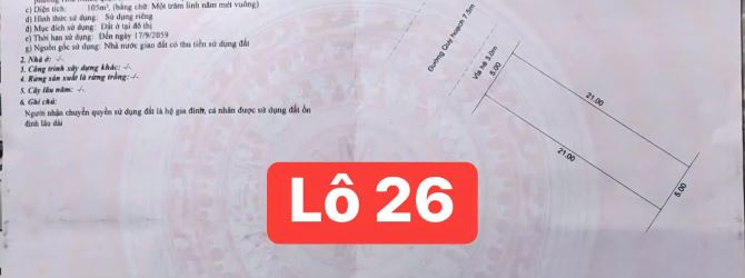 Chào bán Cặp đất ĐẤT ĐẸP - TRẦN MINH TÔNG diện tích 210m2, ngang 10m, giá 14,2 tỷ - 3