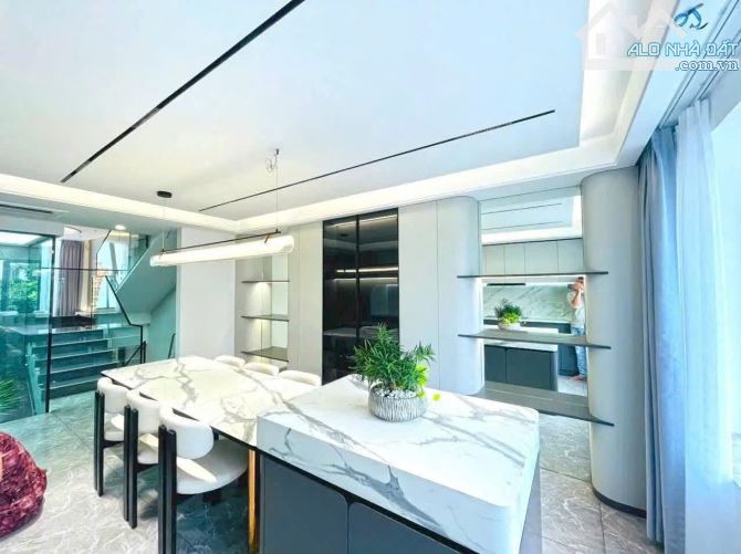 Ban nhà mới Full Nội thất hẻm 8m Huỳnh Tấn Phát, Q7, Dt 4x16m, 4 lầu. Giá 12,5 tỷ - 4