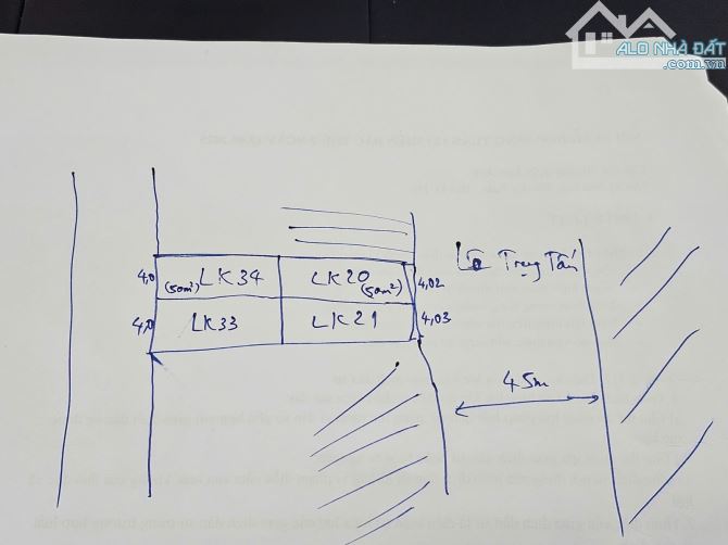 SIÊU HIẾM – ĐẤT MẶT PHỐ LÊ TRỌNG TẤN – 2 MẶT TIỀN – 200M² - 4
