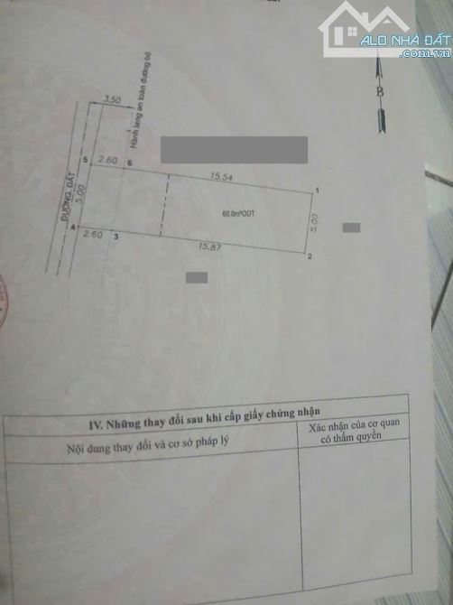Đất gần kdc Tứ Hải, phường Tân Đông Hiệp, TP Dĩ An. 2,69 tỷ - 5