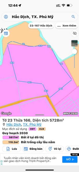 BÁN 1,2 HA ĐẤT HẮC DỊCH TÓC TIÊN 550M2 THỔ CƯ GIÁ CHỈ 21 TỶ - 5