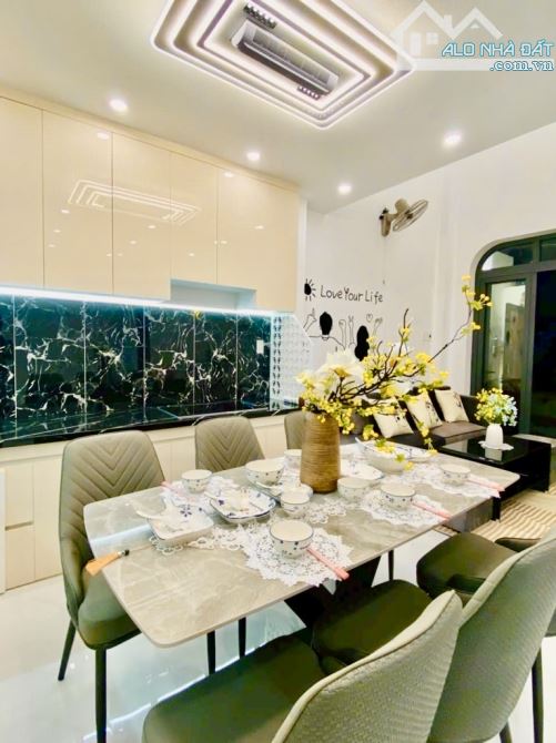 Nhà Full Nội Thất đẹp ngang 5M chỉ 3,79 Đồng thương lượng Huỳnh tấn phát tt.nhà Bè quận 7 - 5