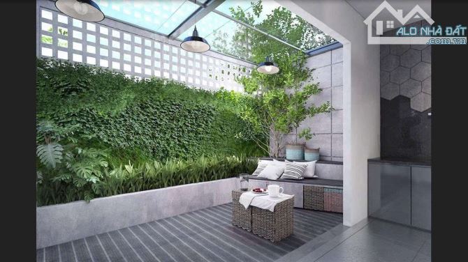 BIỆT THỰ SÂN VƯỜN ĐẲNG CẤP THƯƠNG GIÁ KHU VIP BÊN SÔNG - HBC - 154.7M2 - 17.5 Thương Lượng - 5