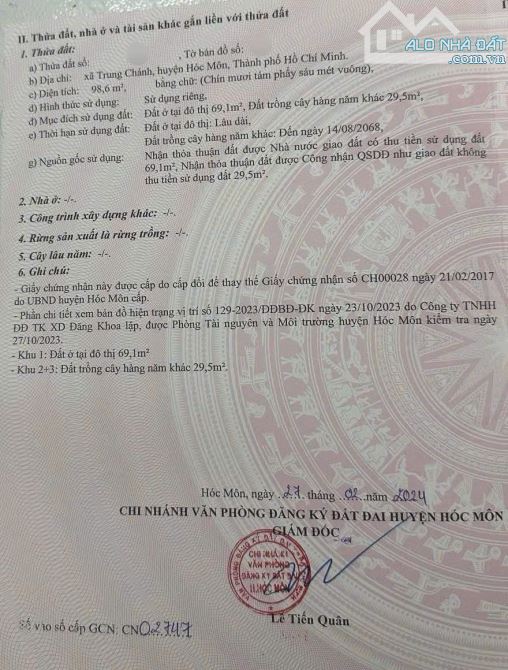 🚀 Bắn nhanh căn nhà 98m2 ở Trung Chánh Hóc Môn chỉ với 885tr sổ hồng riêng sẵn - 7