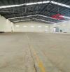Cho thuê kho 12.000m2 trong kcn sóng thần 1 Có đầy đủ pccc , kho có 6 đốc cont