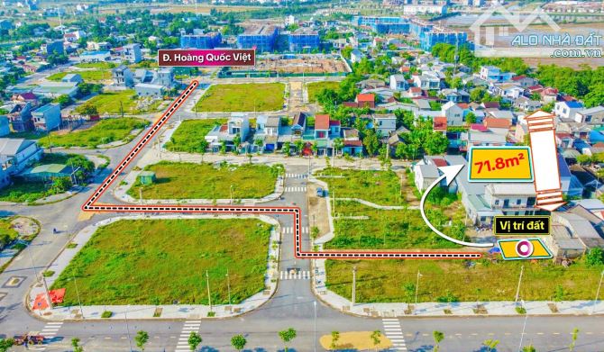 Đất Xen ghép Kqh Hoàng Quốc Việt - Sau Lưng Toà Án Tỉnh.