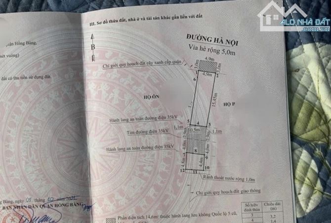 🔥 SIÊU HIẾM – NHÀ MẶT ĐƯỜNG QUÁN TOAN, HỒNG BÀNG – HẢI PHÒNG -GIÁ 1,85 TỶ