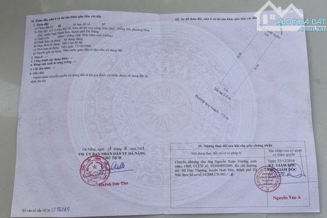 BÁN LÔ ĐẤT VEN SÔNG ĐÔNG NO HOÀ QUÝ LÔ 11- B2 _59