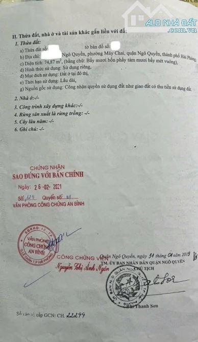 🚨🚨🚨Siêu phẩm nhà 4 tầng dân xây cực kỳ chắc chắn đường Ngô Quyền, ôtô đỗ cửa giá 6,5tỷ