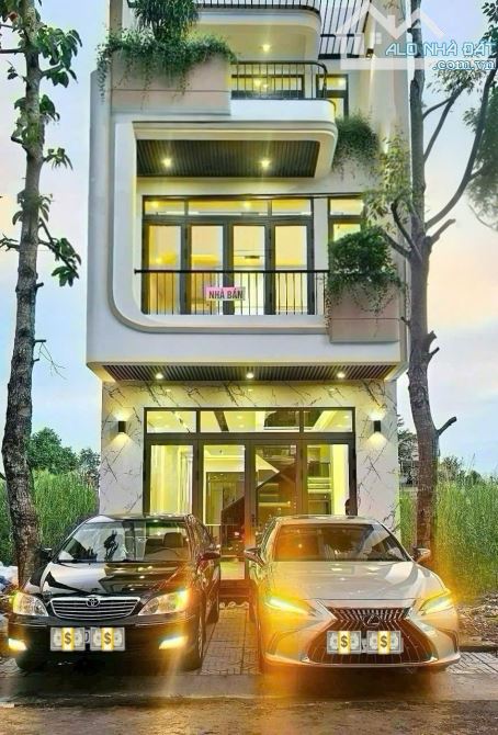 BÁN NHÀ 3 TẦNG MẶT TIỀN ĐƯỜNG D6 KHU HỒNG LOAN 6A