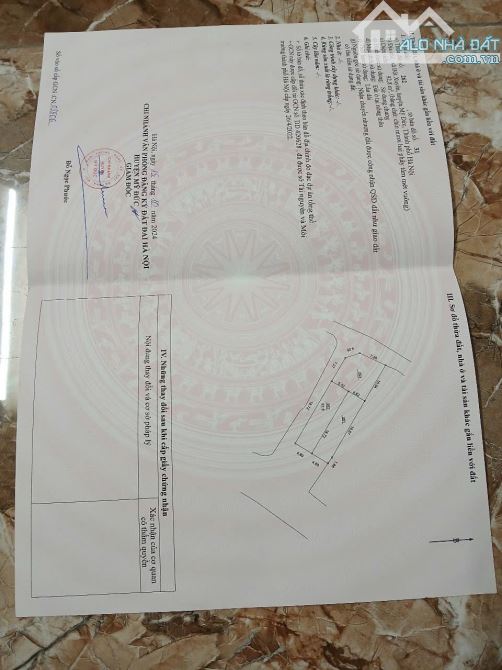 Lô đất chốt cọc là có lãi, 91 m mặt đệ đáy đang mở rộng 12 m tại Bột xuyên, Mỹ Đức,hà nội
