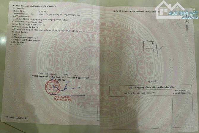 Đất Xen ghép Kqh Hoàng Quốc Việt - Sau Lưng Toà Án Tỉnh. - 1