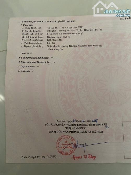 Bán 2 LÔ đất liền kề cách ngã 3 Nguyễn Văn Linh- Lạc Long Quân 400m, cách chợ Phú Lâm 600m - 1