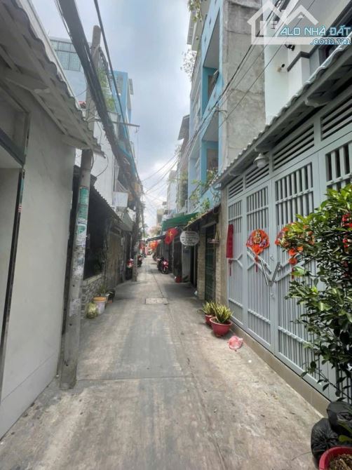 Nhà hẻm thông Âu Dương Lân Q.8, Dt đẹp 3,7x14,5 1lầu giá 5.6tỷ TL. - 1