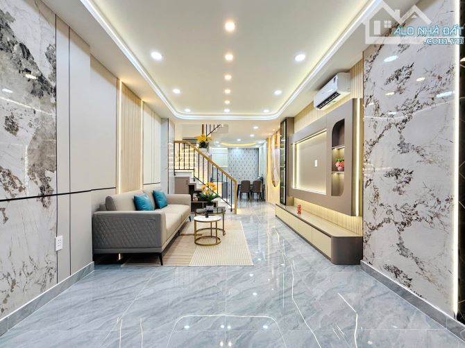 VÕ THỊ NHỜ, CHỈ 8.5TỶ NHÀ ĐẸP 4 TẦNG, ÔTÔ NGỦ TRONG NHÀ, GẦN VINCOM, TRẦN TRỌNG CUNG - 1