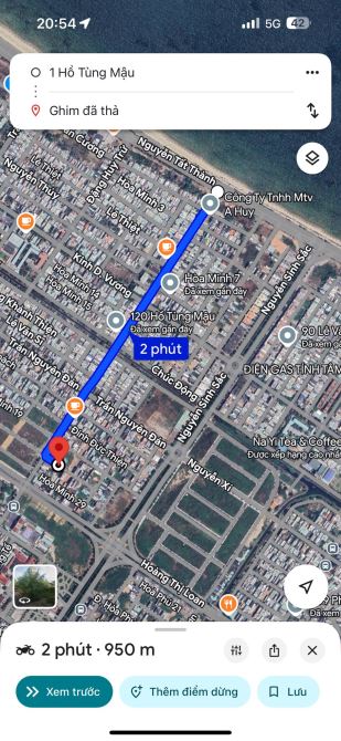 🏩 Bán đất đẹp khu B mt Hòa Minh 28, 108m2, 5.x tỷ tl - 1
