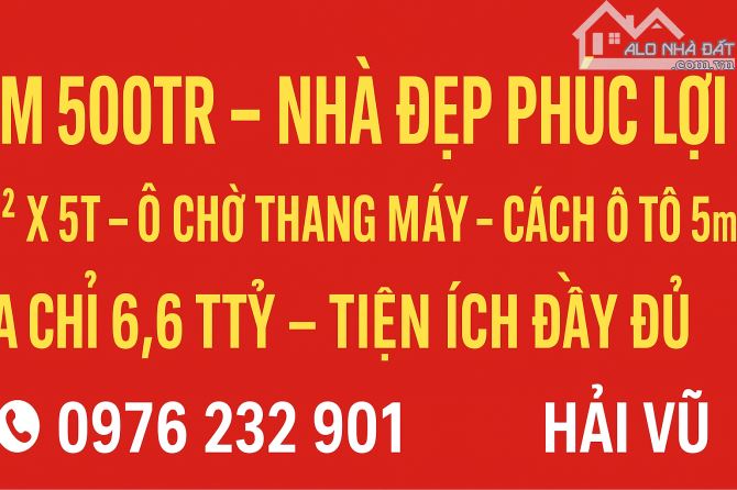 GIẢM CHÀO 500TR - NHÀ 43M X 5 TẦNG - Ô CHỜ THANG MÁY - THIẾT KẾ ĐẸP - Ô TÔ CÁCH 5M - 1