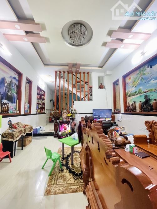 NGỘP BANK Nhà 3 tầng KHU PHÂN LÔ đường ĐẠI HẢI 3 xã XTT H. HÓC MÔN dt 90m2(5x18) Đường 12m - 1