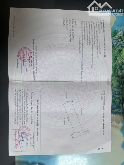 bán đất lô 2 đường 403, Minh Đức, Đồ Sơn - 1