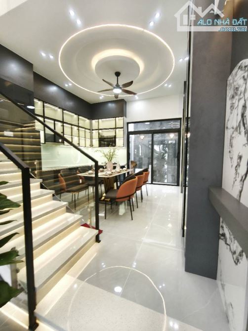 Bán nhà 4 tầng mới xây ngay tu Viện Kháng An P An Phú Đông Q12.Dt 4,5*13,5=60m2💰6,680tỷTỶ - 12