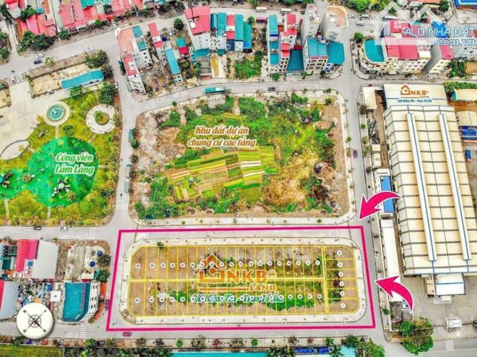 Bán đất Đấu Giá . Lãm Làng . dt 80m . mt 5m . hướng ĐB . giá 4 tỷ 150 - 2