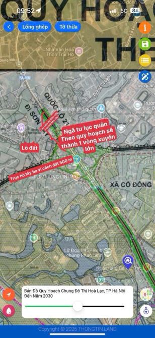 🚀 SIÊU PHẨM F0 – 66m² SÁT CÔNG NGHỆ CAO HÒA LẠC 🚀  💎 Cách trục quy hoạch Khô Tây – Ba V - 2