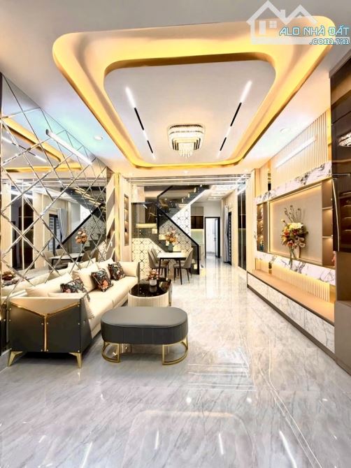 Nhà Sang Tài Lộc tốt DT: 50m2 Đẹp Huỳnh Tấn phát TT nhà bè chào 4đồng8 thương lượng - 2