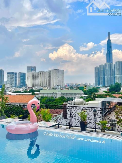 Bán Toà CHDV cao cấp Điện Biên Phủ P17 dt 16x17 hầm 5 lầu - 2
