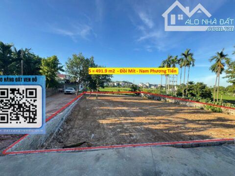 BÁN ĐẤT THỔ CƯ NAM PHƯƠNG TIẾN – PHÂN LÔ CỰC ĐẸP,Ô TÔ CHẠY QUANH ĐẤT S= 491.9m2 - 2