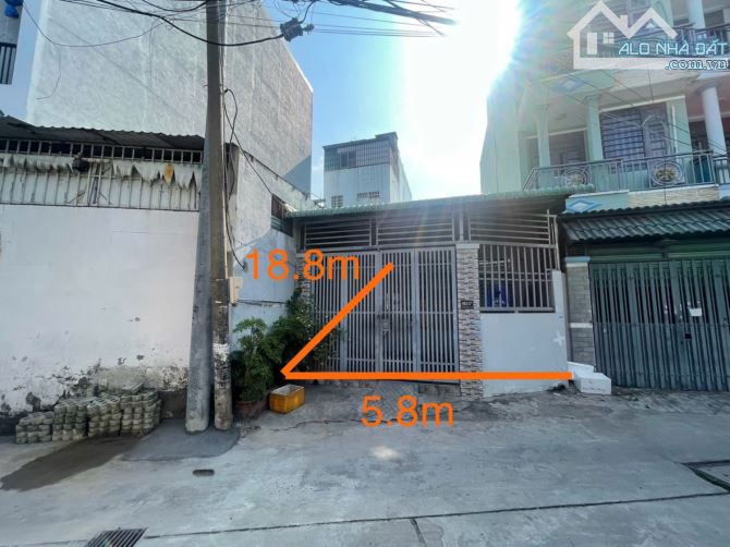 Bán nhà C4 đúc lửng đường Tân Thới Hiệp 21, DT 5.8x18m, giá chỉ 5.3 tỷ - 2