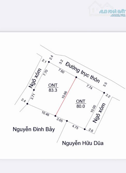 💥LÔ GÓC 80m Phú Nghĩa Fo SIÊU ĐẸP – Ô TÔ VÀO TẬN NƠI – NGÕ THÔNG🚘  📍 Phú Hữu 2, xã Phú - 2