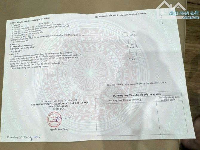 🔥🔥CẦN BÁN ĐẤT CỔ LOA- 30M RA ĐƯỜNG CỔ LOA- 🚗 VÀO NHÀ- Giá 8x nhỏ - 2