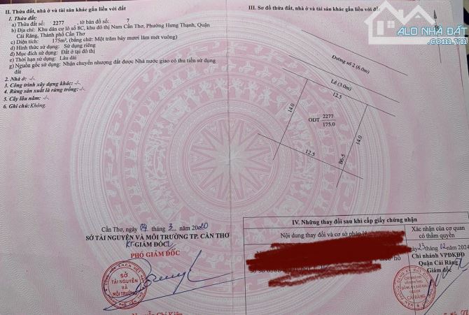 NẮM CHÍNH CHỦ BÁN NỀN BIỆT THỰ ĐƯỜNG SỐ 2 KHU NAM LONG - 2
