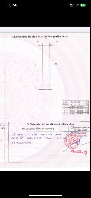 CẦN BÁN LÔ ĐẤT ĐẸP MT ĐƯỜNG VŨ HỮU, PHƯỜNG BẮC NHA TRANG. - 2