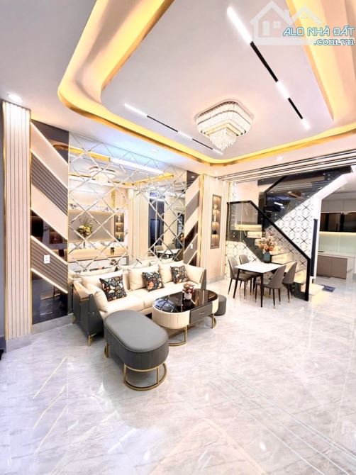 Nhà Sang Tài Lộc tốt DT: 50m2 Đẹp Huỳnh Tấn phát TT nhà bè chào 4đồng8 thương lượng - 3