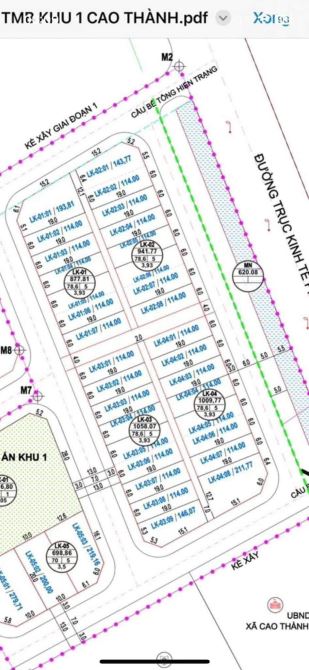 Bán đất đấu giá - Tử Dương- Cao Thành , huyện Ứng Hòa, HN: 143-193m2 - Lô Góc giá 35tr/m2 - 3