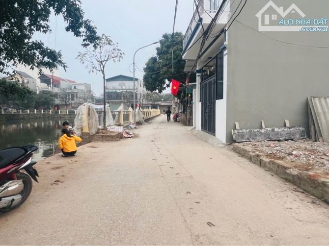 Chính chủ bán lô góc 57 m2 ô tô tránh mặt hồ thôn Vân Côn An Khánh Hà Nội - 3