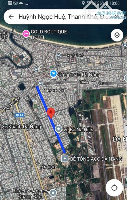 VIP! BÁN ĐẤT 3 MẶT TIỀN 705M2 – 17,99 TỶ - MT HUỲNH NGỌC HUỆ - Q. THANH KHÊ - 3