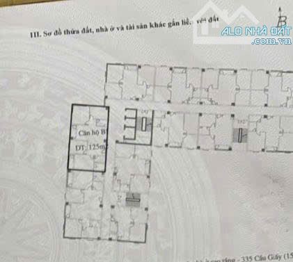 BÁN CHUNG CƯ TRUNG TÂM CẦU GIẤY – CĂN GÓC THOÁNG SÁNG – 4 NGỦ, 3 VS – TẦNG TRUNG - 3