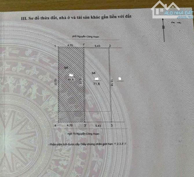 Bán Nhà Mặt Phố Ba Đình 72m2-5T 2MT5,5m LÔ GÓC 3 THOÁNG 36,5 Tỷ Nguyễn Công Hoan. - 3