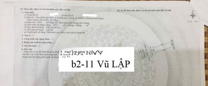 💎Cần bán lô đất MT đường Vũ Lập.Đà Nẵng - 3