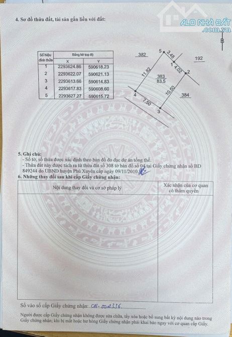🌈🌈 Bán đất thôn ngọ - chuyên mỹ - phú xuyên - HÀ NỘI  🚀 Diện tích : 83,5m mặt tiền bằng - 3
