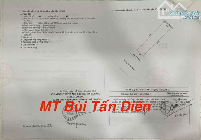 📌📌📌Làm việc trực tiếp!!! 🌺 Bán lô đất Mặt Tiền Bùi Tấn Diên- Khu Đô Thị Phước Lý: - 3