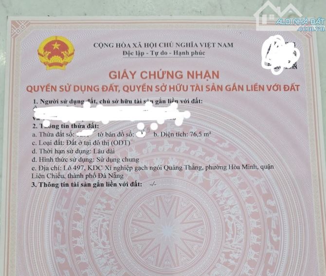 💎Cần bán lô đất MT Chơn Tâm 9,Đà Nẵng - 4