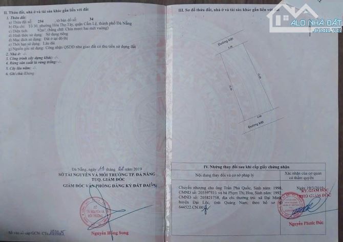 📌📌📌LÀM VIỆC TRỰC TIẾP GIÁ TỐT !!!bán lô đất 2 mặt kiệt trường sơn - 4