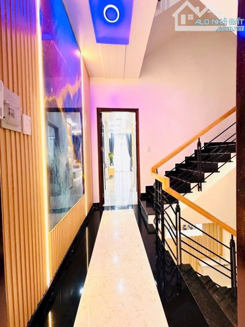 Nhà đẹp Gò Vấp-Đường 9M-Tiện KD-Sát MT Phạm Văn Chiêu-P14-76m2-4x19-4tầng-4PN,5WC - 5
